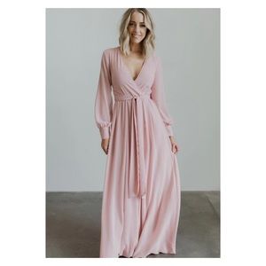 Baltic Born Light Pink Lydia Maxi Dress Sz.XL